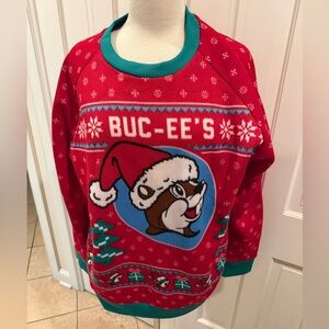 Buc-ee's Unique Unisex Christmas Ugly Sweater Crewneck 3X